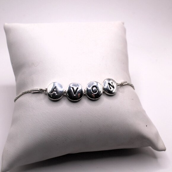 AVON Representative Pull-Cord Bracelet, Letters Bracelet, Avon Ambassadors - Picture 1 of 3
